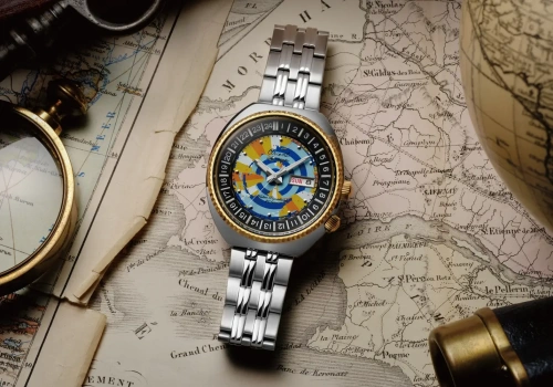 Orient World Map 75th Anniversary. Symbol aspiracji i marzeń o odkrywaniu świata