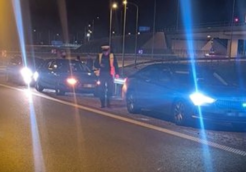 Nowe prawo jednak działa. Dwóch Ukraińców ścigało się na S7. Mają zarzuty