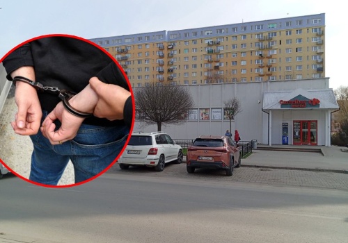 Nagórki. 35-letni fan kawy chciał wyjść ze sklepu bez płacenia. Kobieta krzyknęła i zaczął się pościg