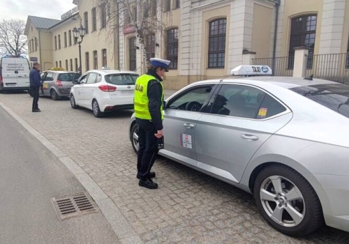 Kontrole taksówek na terenie miasta
