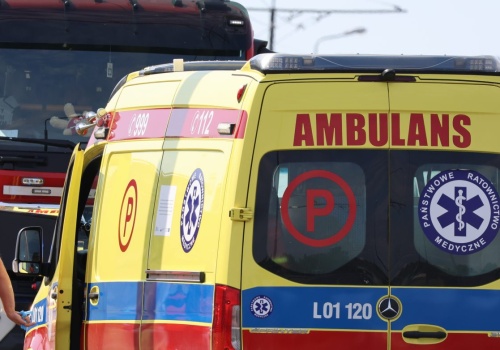 Zdarzenie drogowe na DK48. Utrudnienia w rejonie Starego Bazanowa