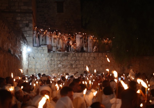 Wielki Tydzień w Jerozolimie bez ważnych uroczystości z powodu wojny