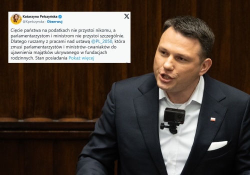 Pełczyńska-Nałęcz nazwała Mentzena 