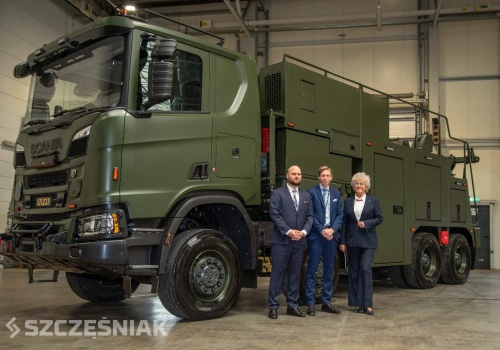 SZCZĘŚNIAK Pojazdy Specjalne dostarczy kolejne ciężkie pojazdy dla Szwedzkich Sił Zbrojnych