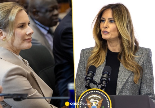 Ekspert ocenił stylizacje Marty Nawrockiej i Melanii Trump. 