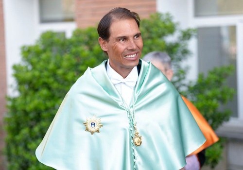 Rafael Nadal uhonorowany. 