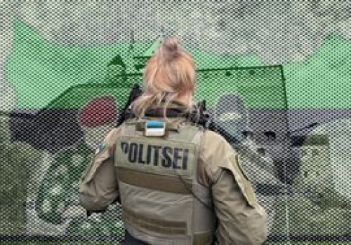 Narwa, dwie twierdze, jedna rzeka. Pojechaliśmy na patrol wzdłuż granicy z Rosją