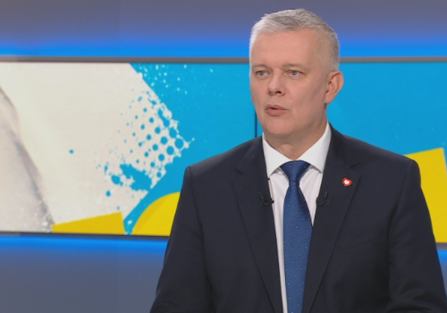 Minister Tomasz Siemoniak w 