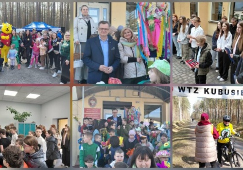 Nowa szatnia, wiosenny korowód i bieg z pomocą. Co działo się w gminie Moszczenica?