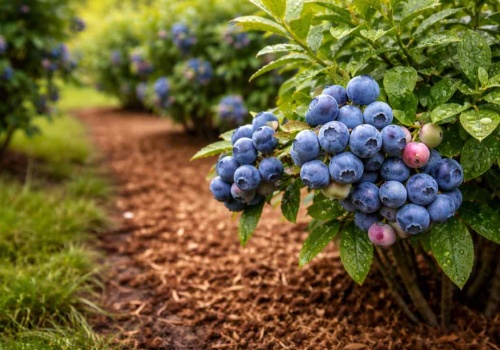 Rozłożyłeś to pod borówką? Jeśli nie, owoce będą gnić na potęgę