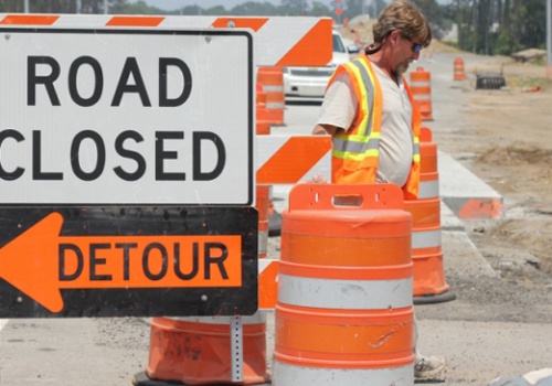 Prawie dwa lata potrwają roboty drogowe na autostradzie Bishop Ford