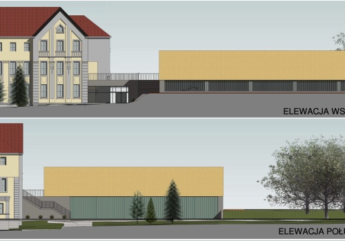 Szkoły średnie zmieniają oblicze, w planach budowa nowej hali sportowej. Tak będzie wyglądała?