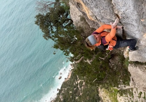 Ola Taistra free solo na wielowyciągowej „Happy End” 6c
