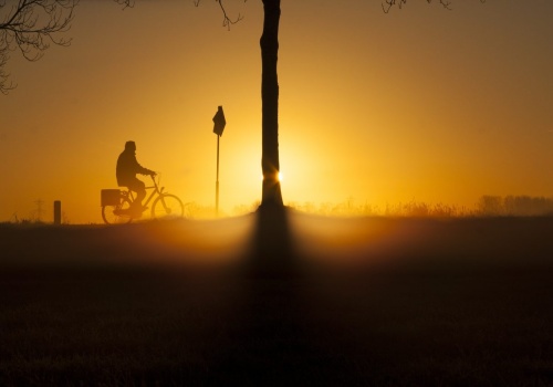 Rowerzysta na drodze ekspresowej S19. 68-latek ukarany mandatem