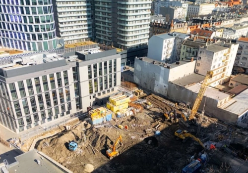 Prawie 100-metrowy wysokościowiec w centrum Katowic. Deweloper chwali się, że zainteresowanie jest duże