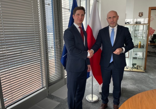 Spotkanie prezesów Polskiej Grupy Zbrojeniowej i ICEYE