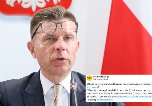 Ryszard Petru zaniepokojony losem osób o niskich dochodach, które mają trzy mieszkania