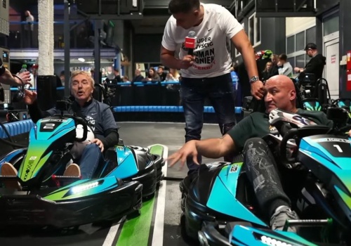 Sceny w wyścigu Najmana i Bońka. 