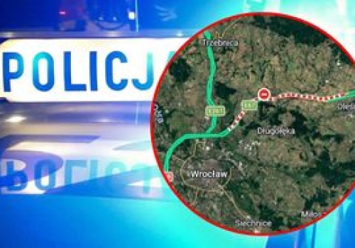 Śmiertelny wypadek na S8 koło Oleśnicy