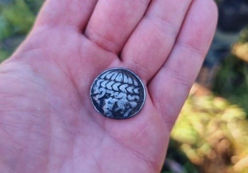Odkryli niezwykłą celtycką srebrną monetę sprzed 2200 lat! (GALERIA)