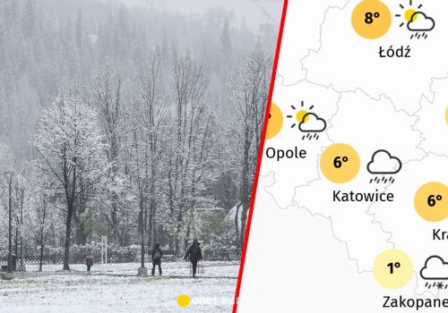 To będzie rewolucja w pogodzie. Do części Polski wtargną dziś ulewy i śnieżyce