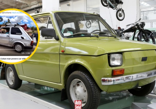 Kubański mechanik przerobił Malucha na węgiel drzewny. Znalazł sposób na kryzys