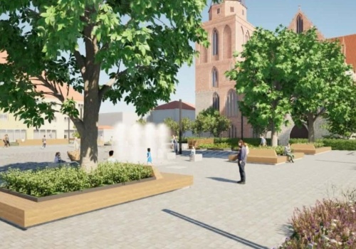 Plac Barnima w Gryfinie doczekał się przebudowy