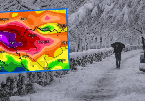Potężne ulewy i śnieżyce zaatakują Bałkany. Może spaść nawet pół metra śniegu