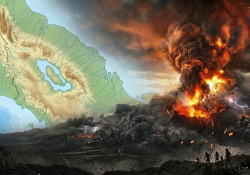 Erupcja superwulkanu prawie zgładziła ludzkość. Przetrwało mniej niż tysiąc osób