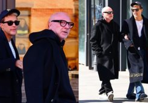 67-letni Domenico Dolce spaceruje POD RĘKĘ z młodszym o 29 lat partnerem (ZDJĘCIA)