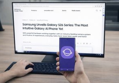 Przeglądarka Samsung dla Windowsa oficjalnie. Ma funkcje ze smartfonów