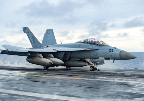 Irańczycy trafili myśliwiec F/A-18 Super Hornet. Jest wideo