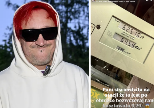 Wiśniewski nie wytrzymał przy dystrybutorze. „To po obniżce?!”