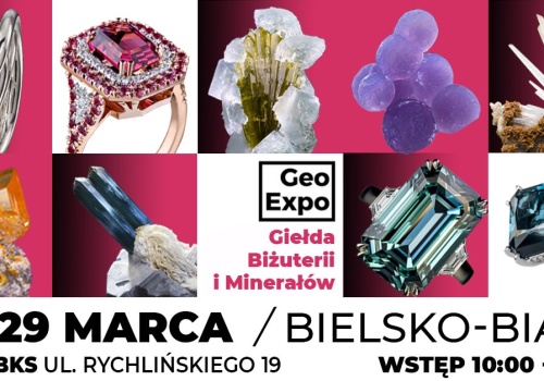 GeoExpo 2026 w Bielsku-Białej - giełda minerałów, biżuterii i skamieniałości już w ten weekend