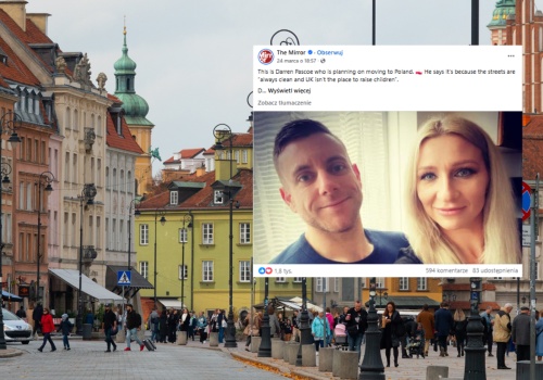 Brytyjczyk przeprowadza się do Polski. 