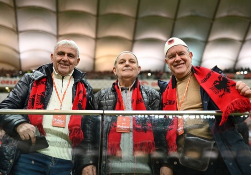 Oto, co zrobili Albańczycy podczas polskiego hymnu. Zobacz wideo ze stadionu