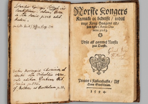 Sagi wikingów, niezwykły prezent od jednego z najlepszych piłkarzy świata