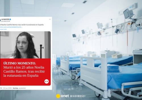 Nie żyje 25-letnia Noelia Castillo Ramos. Ofiara gwałtu poddała się eutanazji