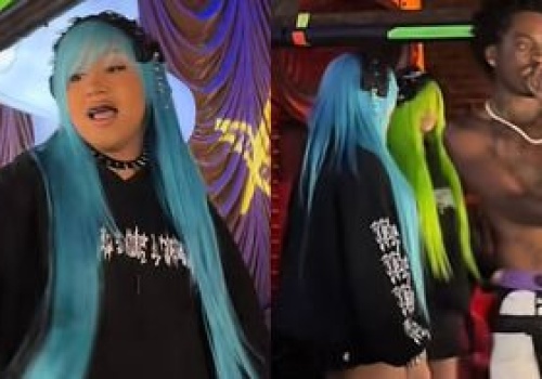 12-LETNIA North West skacze w KLUBIE u boku 13 lat starszego rapera (FOTO)