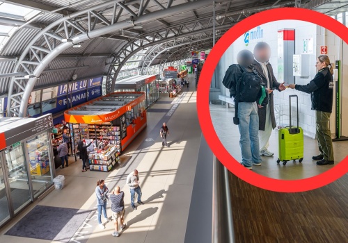 Wpadł na lotnisku w Modlinie. Posłużył się fałszywymi dokumentami