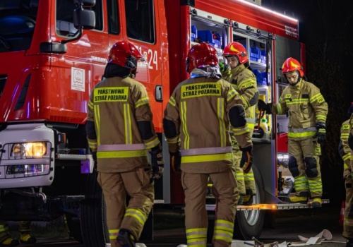 Interwencje straży pożarnej w powiecie raciborskim. Pożar poddasza i niebezpieczny tlenek węgla
