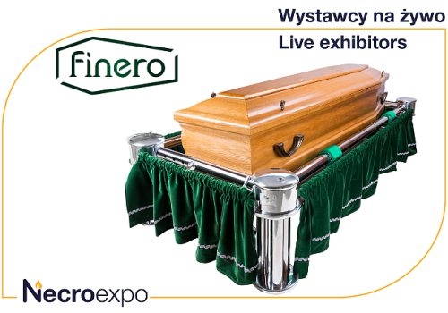 Finero zaprezentuje windę pogrzebową z USA podczas NECROEXPO 2026