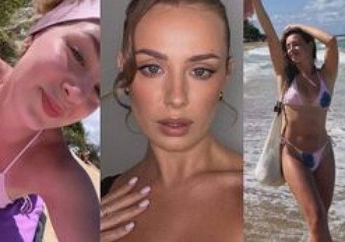 Wiktoria Gąsiewska byczy się w tropikach. Pokazała zmysłowe kadry w bikini
