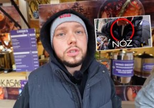 Niebezpieczna sytuacja Książula i jego ekipy w Krakowie. Mężczyzna groził im NOŻEM