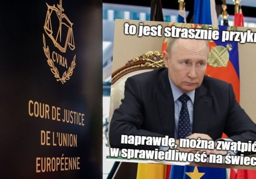 Rosyjscy oligarchowie skarżyli się na sankcje w TSUE, ale trybunał uznał, że jest git i nic nie trzeba zmieniać