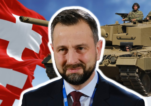 MON szykuje umowę ze Szwajcarią. Wojsko nawiązuje wspólny język bezpieczeństwa