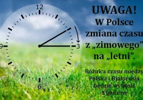 W najbliższy weekend Polska znów przejdzie na czas letni