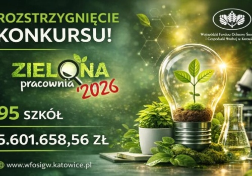 Rozstrzygnięcie konkursu „Zielona Pracownia 2026”! Powstanie 95 nowych przestrzeni do nauki o środowisku i ekologii