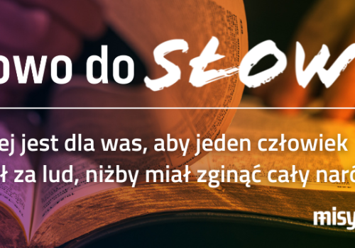 słowo do Słowa, 28 marca 2026