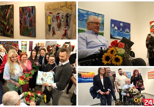 Dawniej był mistrzem cukiernictwa, dziś maluje obrazy. Poruszająca historia i wystawa w Świdnicy